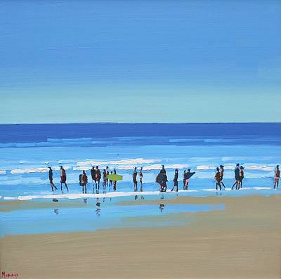 Surfboards on Inch Beach